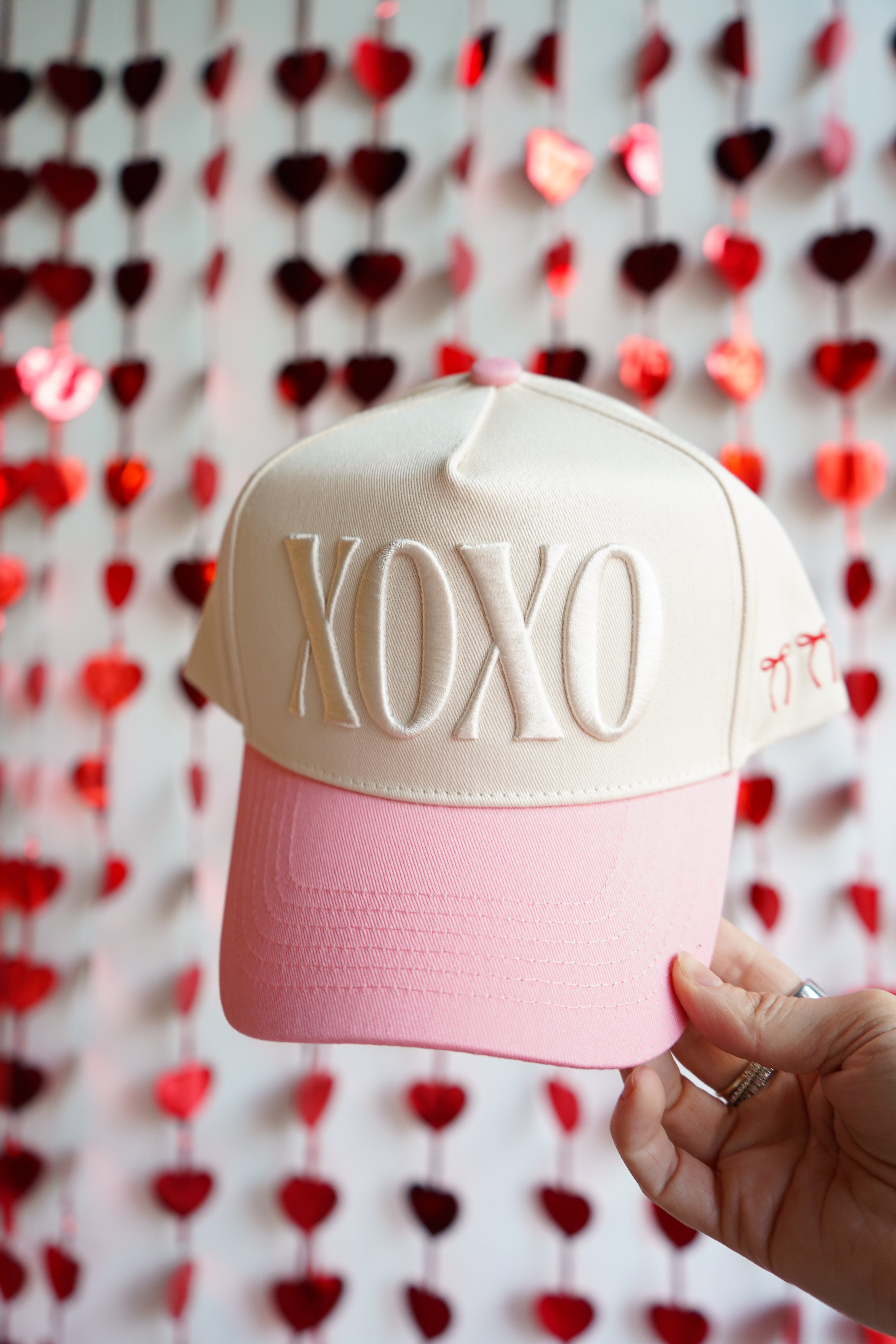 帽子 x.o.x.o. XOXO - Pink Vintage Hat – KenzKustomz