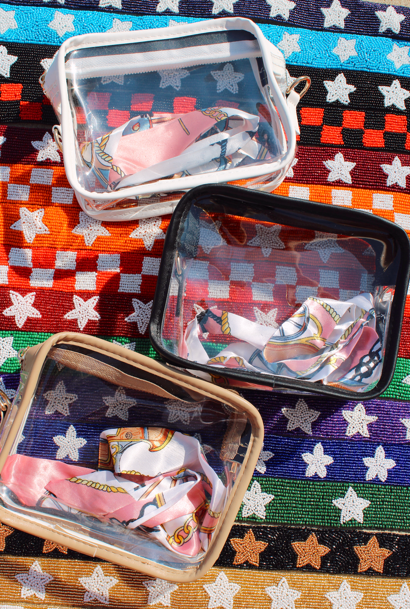 Clear Gameday Concert Purse
