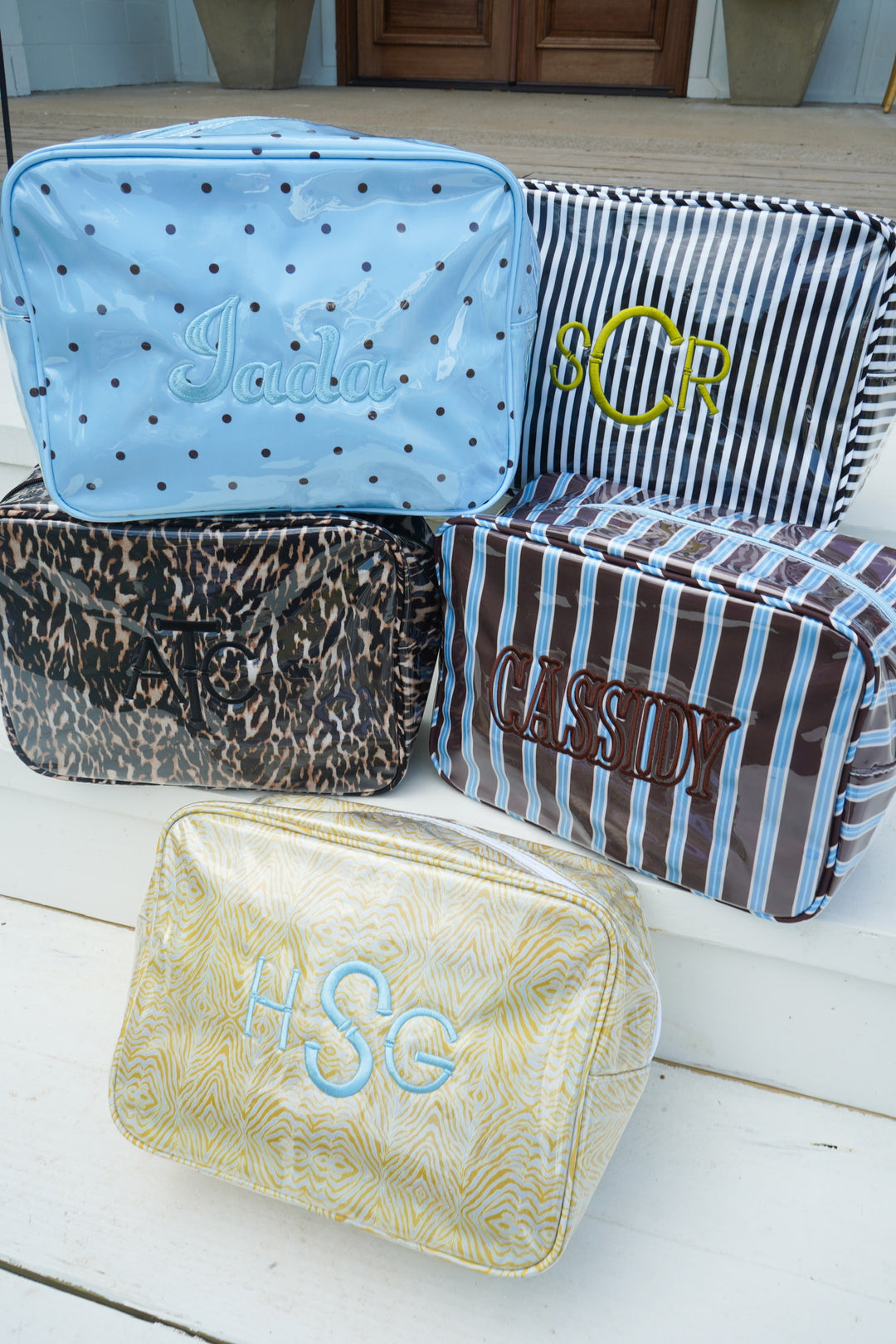 Clear Coat XL Toiletry Bag | Customizable