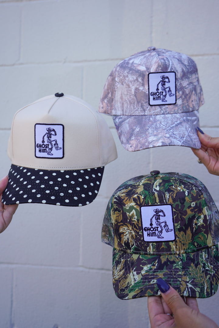 Ghost Him Trucker Hat