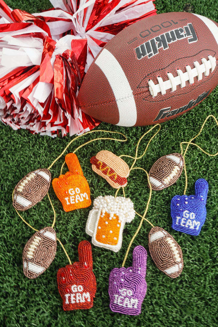 Gameday Beaded Bag Charms