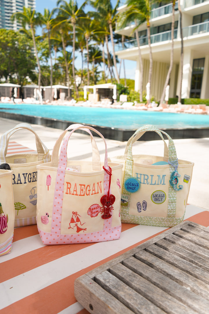 Icon Mini Canvas Tote - Embroidered
