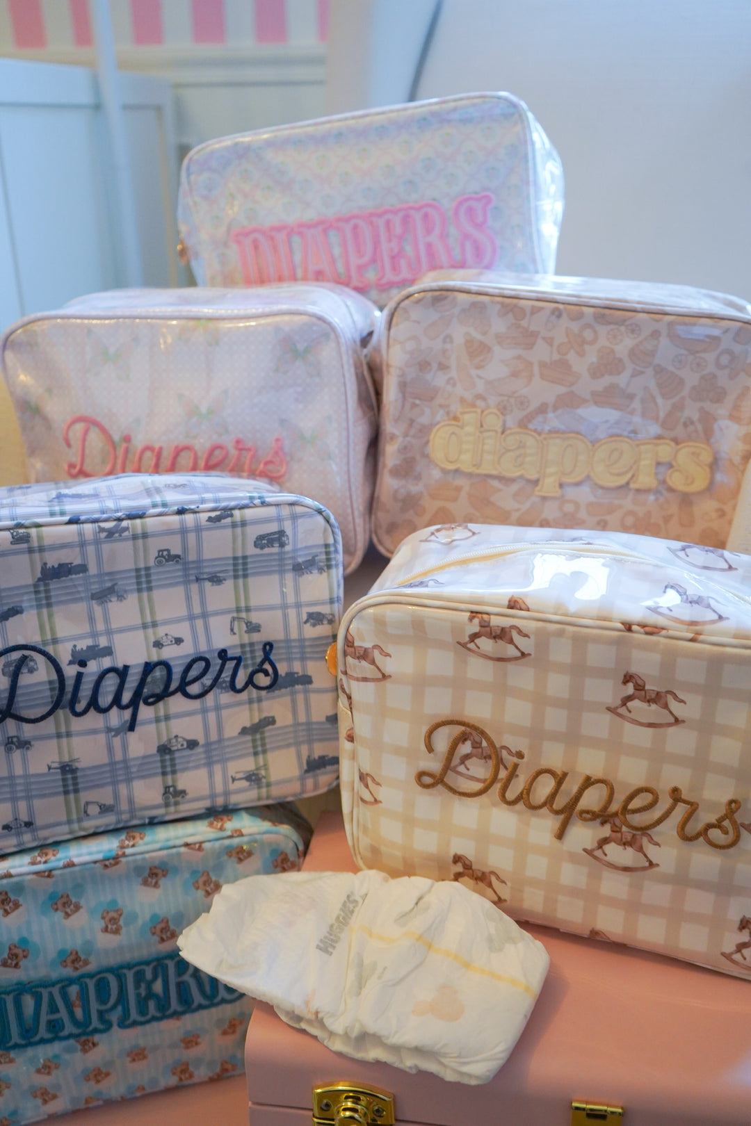 Diapers XL - Clear Coat Bag
