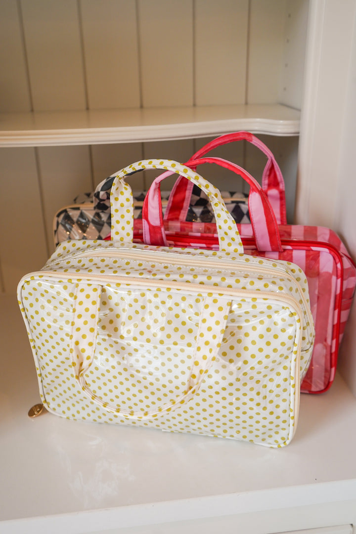 Clear Coat Toiletry Case