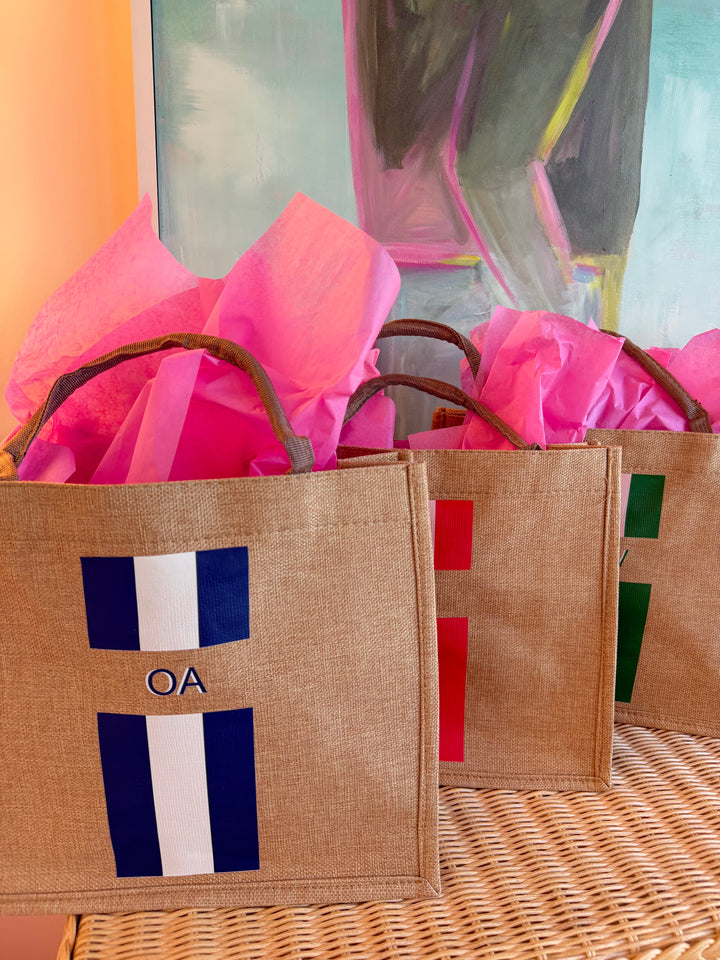 Custom Burlap Tote Bag