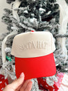 Santa Hat - Red Vintage Trucker Hat