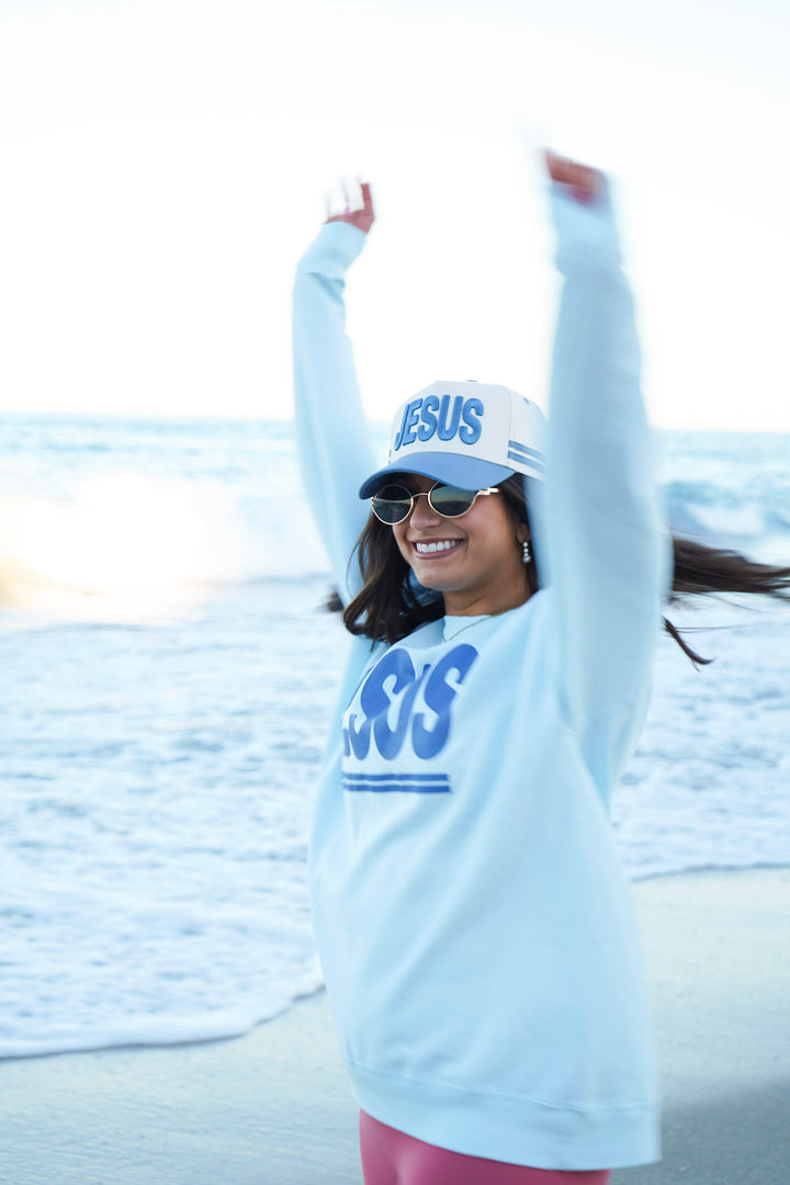 God Is Good Lightweight Crewnecks