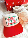 Christmas Cocktail Club - Red Vintage Trucker Hat