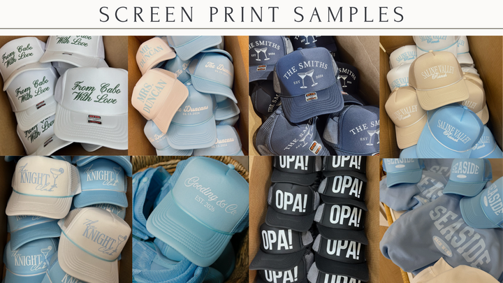 Custom Trucker Hat - Bulk (25+) For Weddings / Events