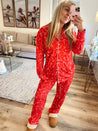 Candy Cane Pajama Set