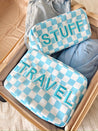Travel XL - Blue Checkered