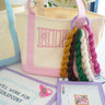 Mini Canvas Tote - Embroidered