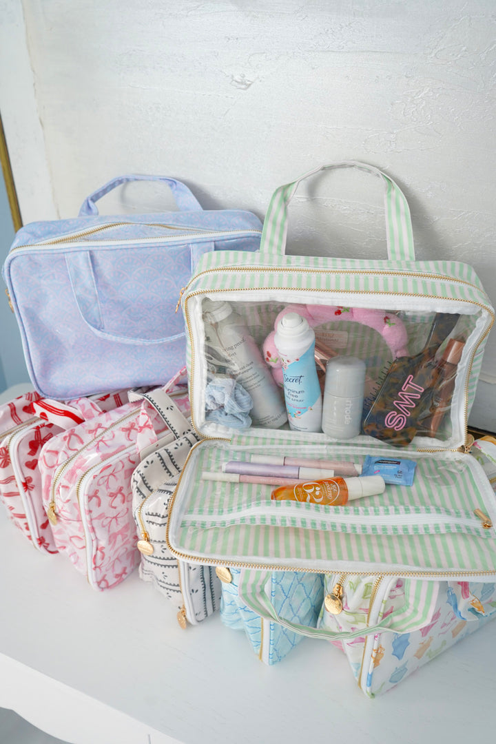 Clear Coat Toiletry Case