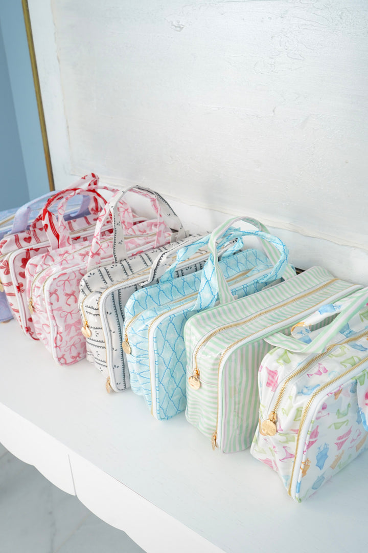 Clear Coat Toiletry Case
