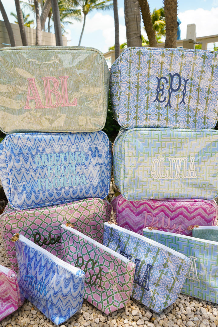 Clear Coat Toiletry Bags x Lemon Park