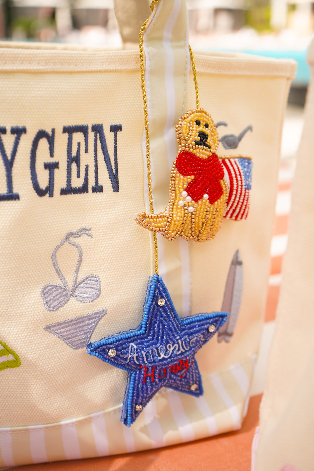 Beaded Bag Charms