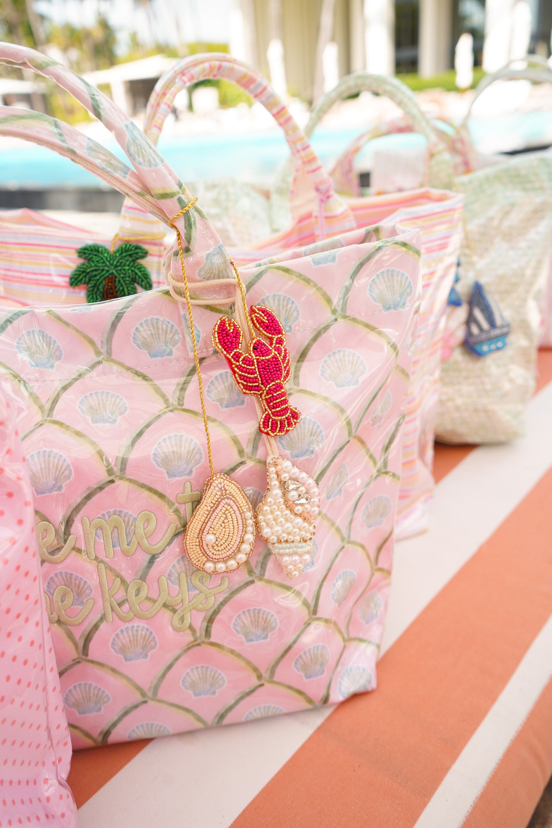 Beaded Bag Charms