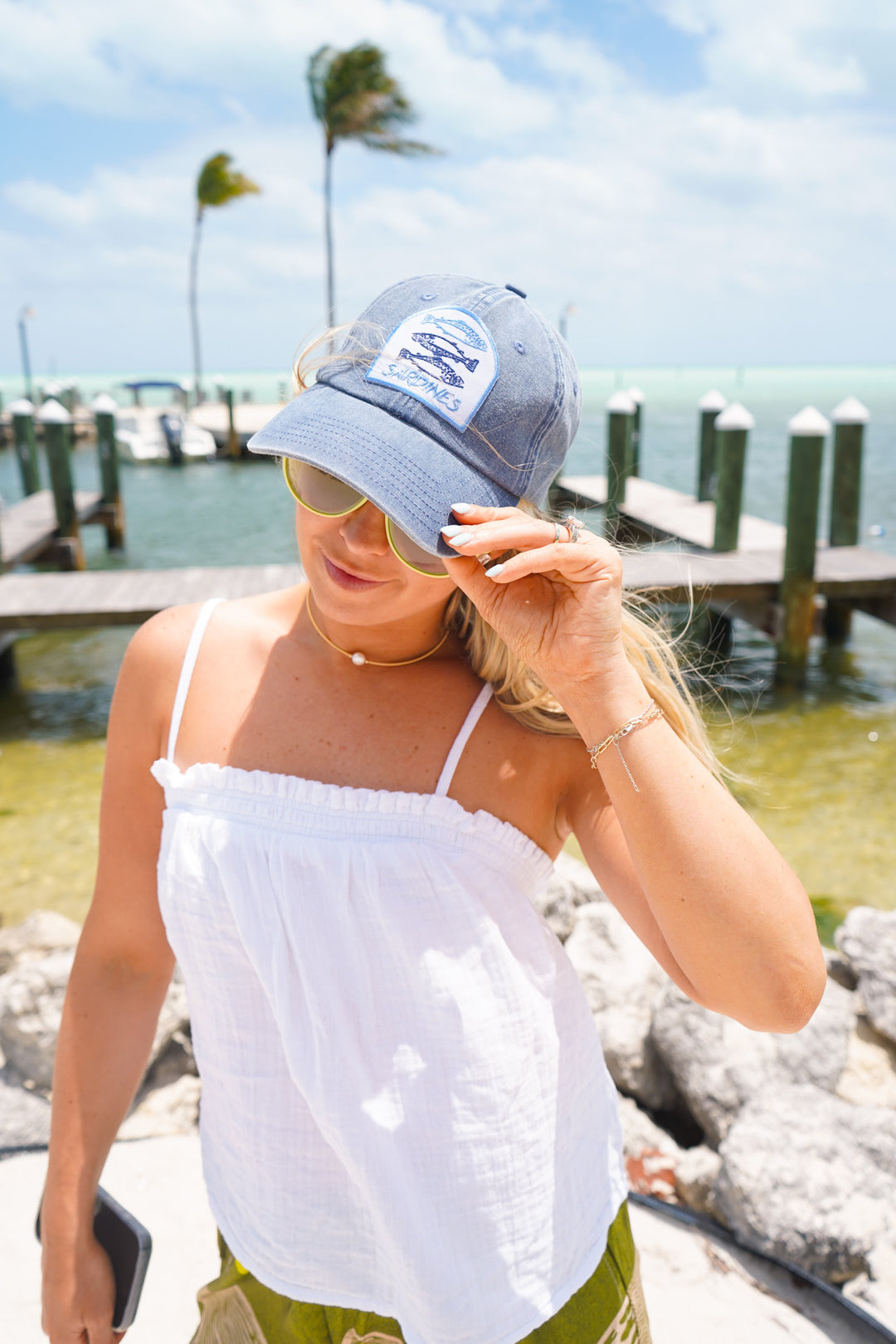 Sardines Hat - Pink &amp; Blue