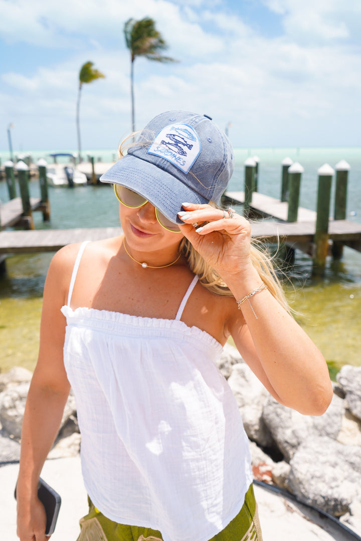 Sardines Hat - Pink &amp; Blue