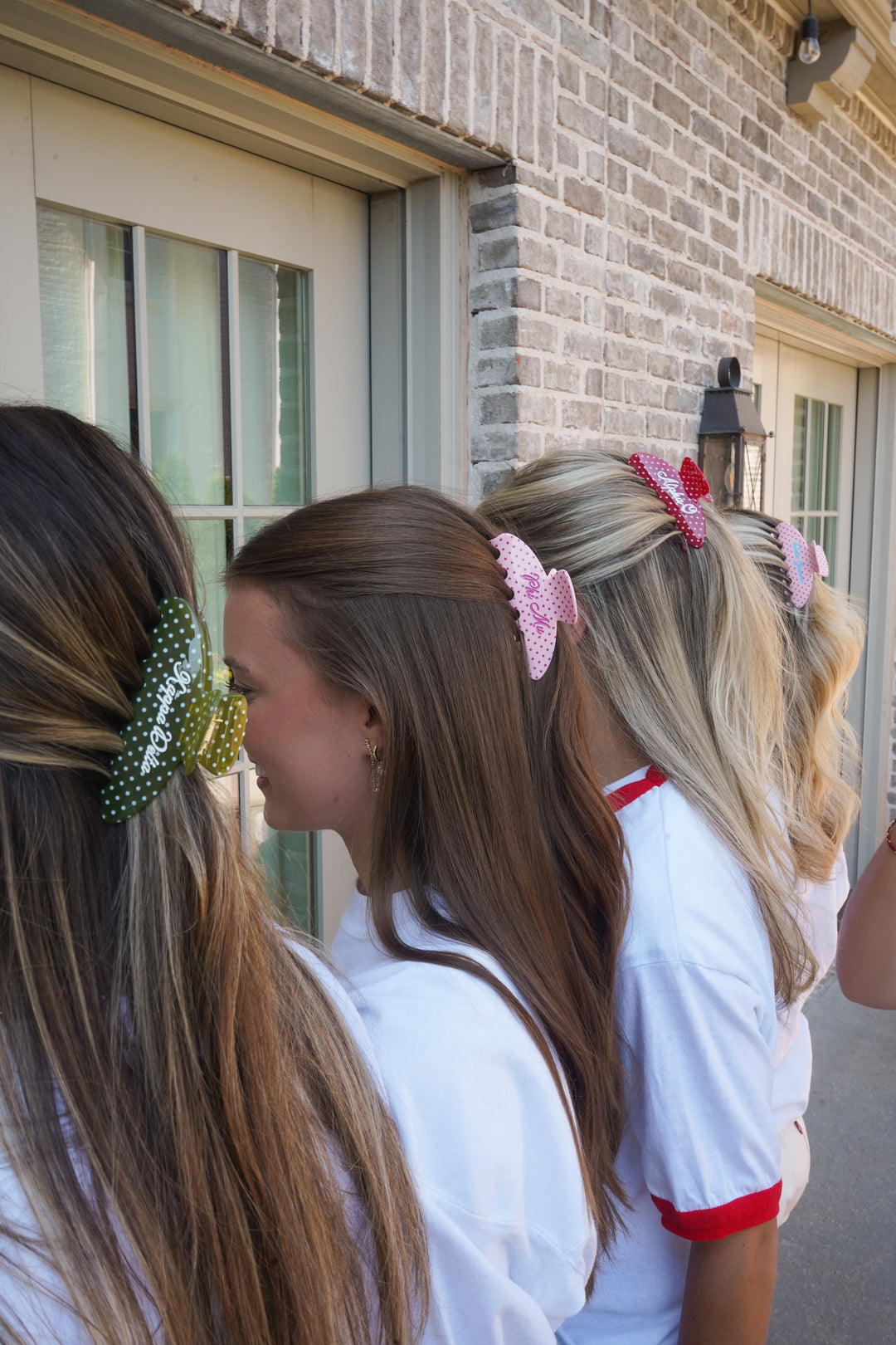 Sorority Greek Hair Clips