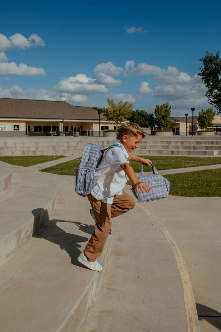 Preppy Plaid Backpack