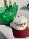 Tanned & Tipsy - Wine Vintage Trucker Hat - PREORDER