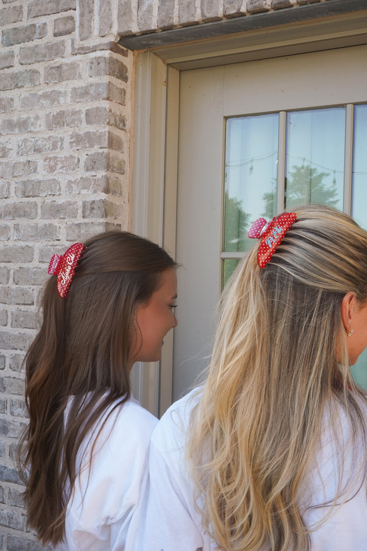 Sorority Greek Hair Clips