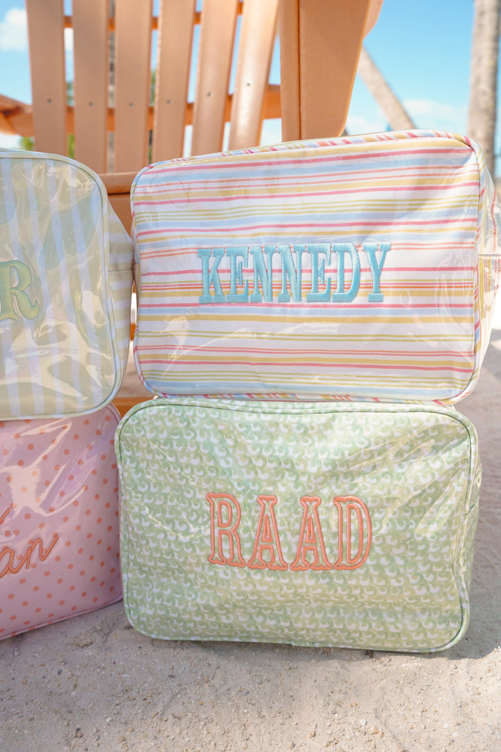 Clear Coat XL Toiletry Bag