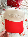 Santa Hat - Red Vintage Trucker Hat