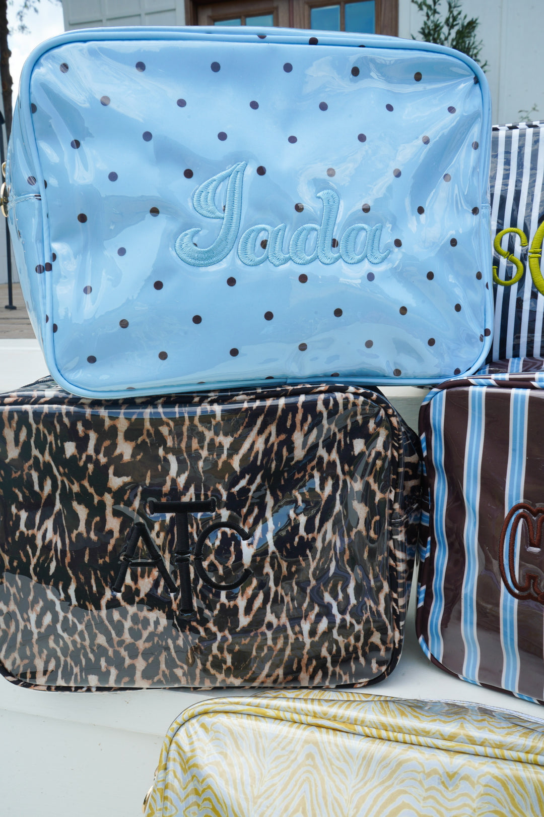 Clear Coat XL Toiletry Bag | Customizable