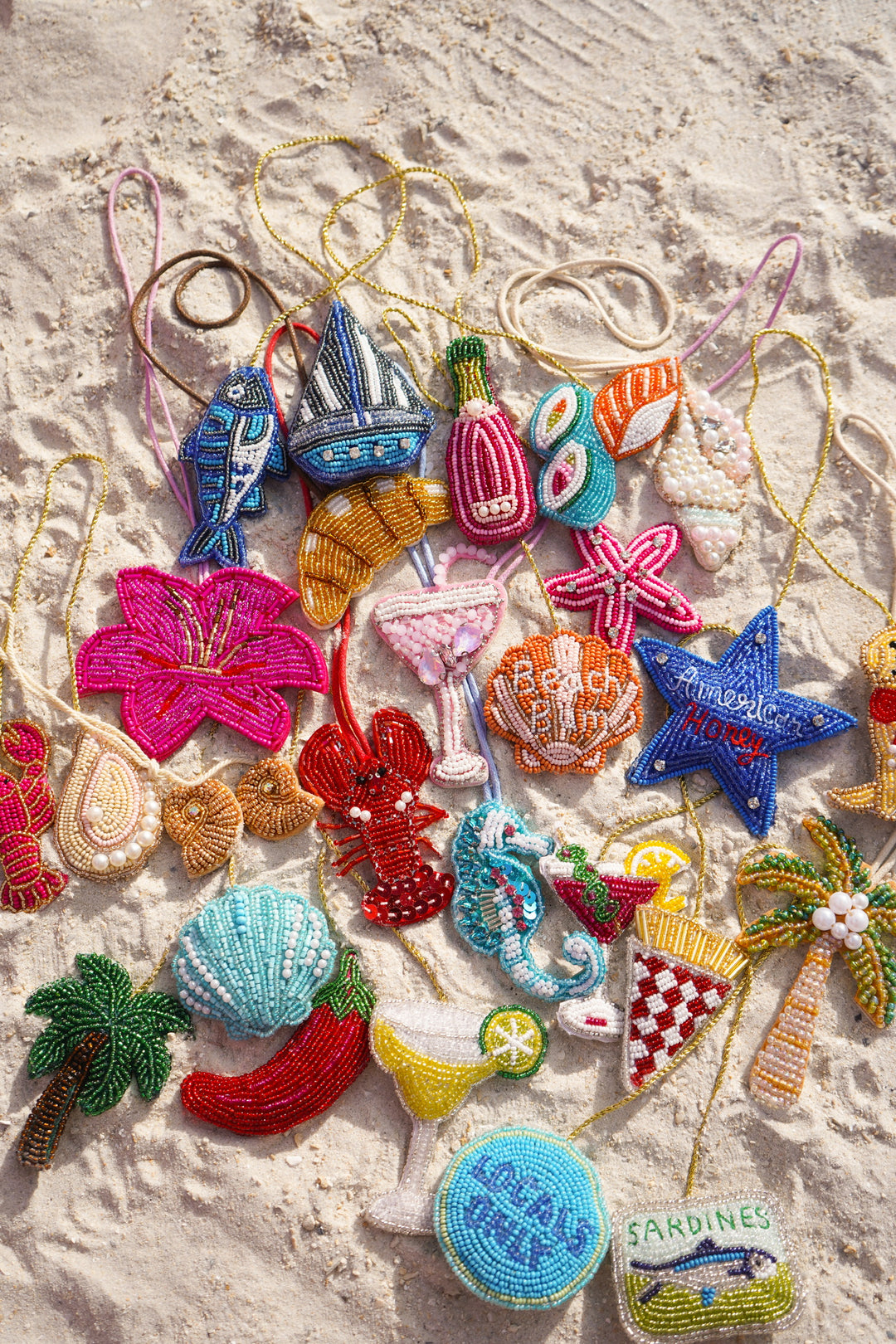 Beaded Bag Charms