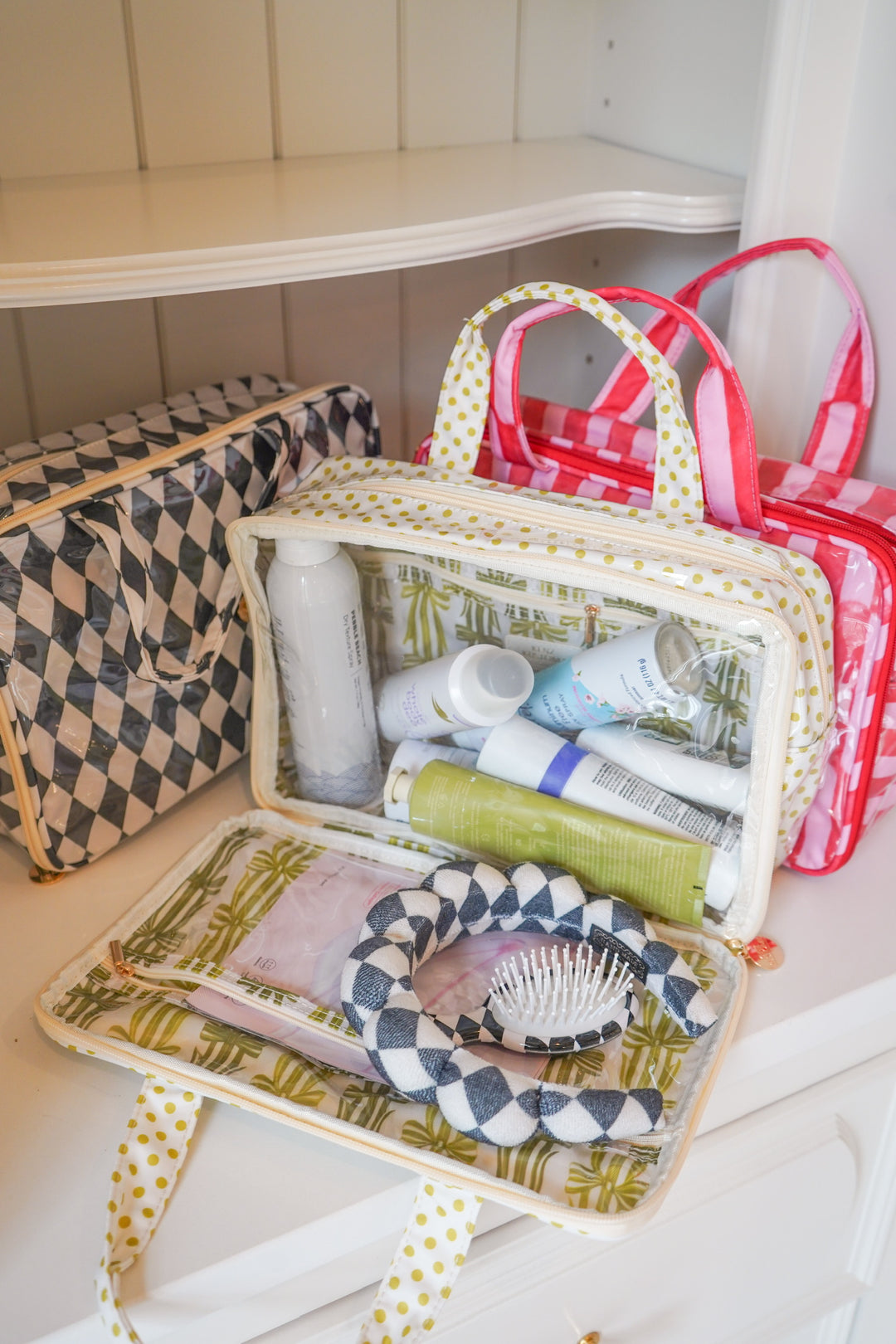 Clear Coat Toiletry Case