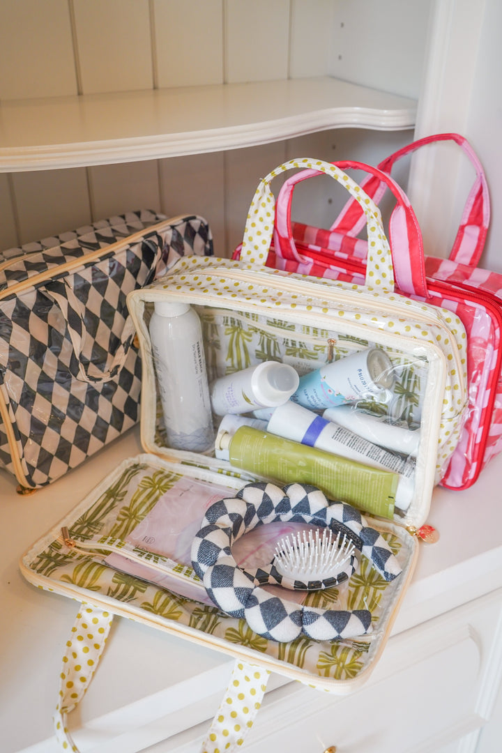 Clear Coat Toiletry Case