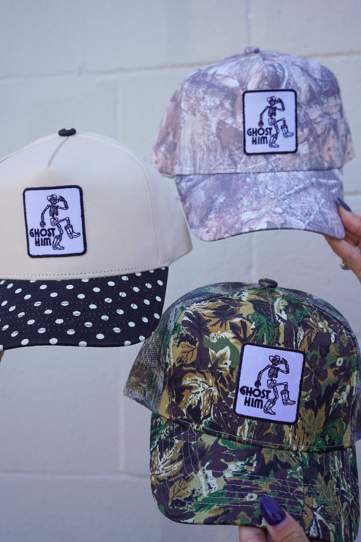 Ghost Him Trucker Hat