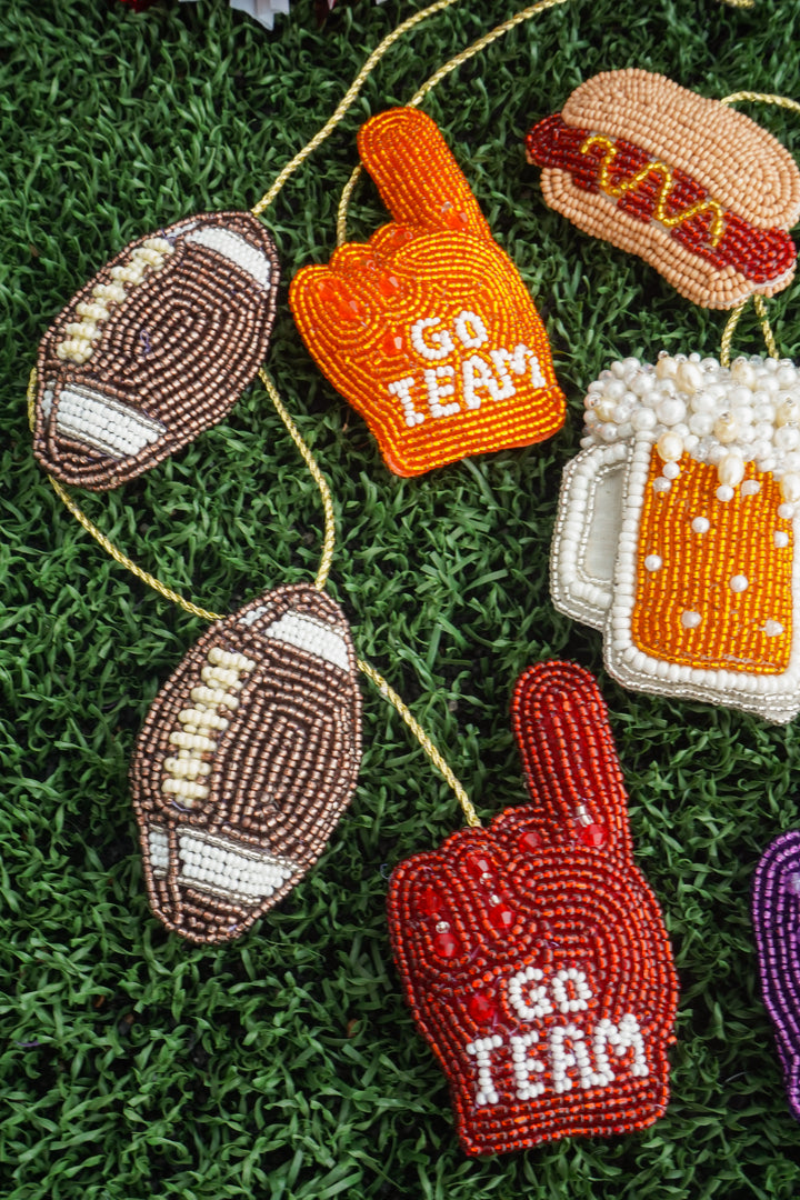 Gameday Beaded Bag Charms