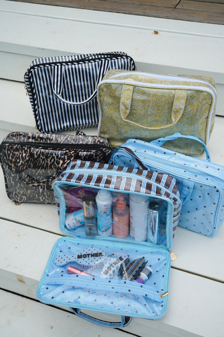 Clear Coat Toiletry Case