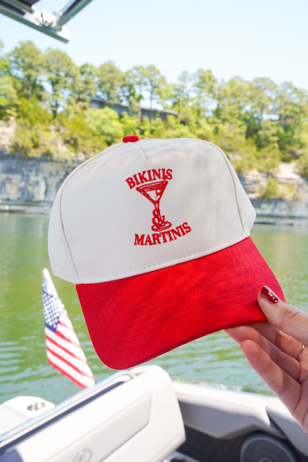 Bikinis &amp; Martinis Vintage Trucker Hat