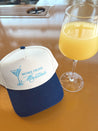 Mom's Drink Martinis - Navy Vintage Trucker Hat