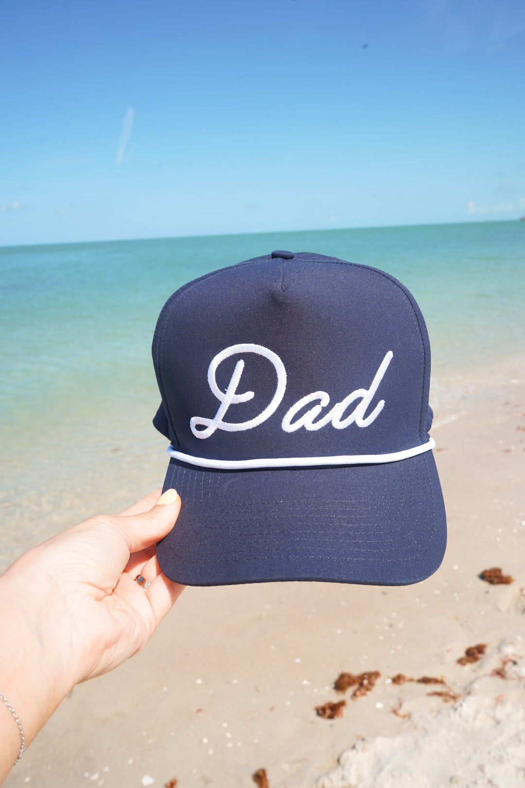 Personalized Dad + Papa Performance Trucker Hat