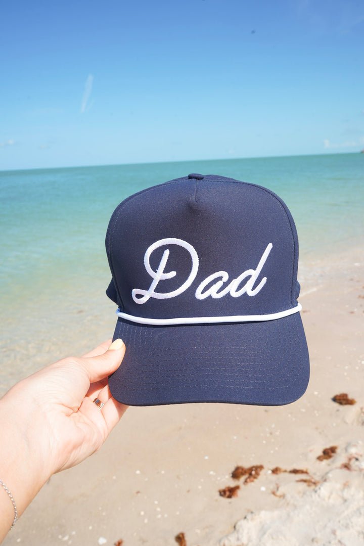 Personalized Dad + Papa Performance Trucker Hat