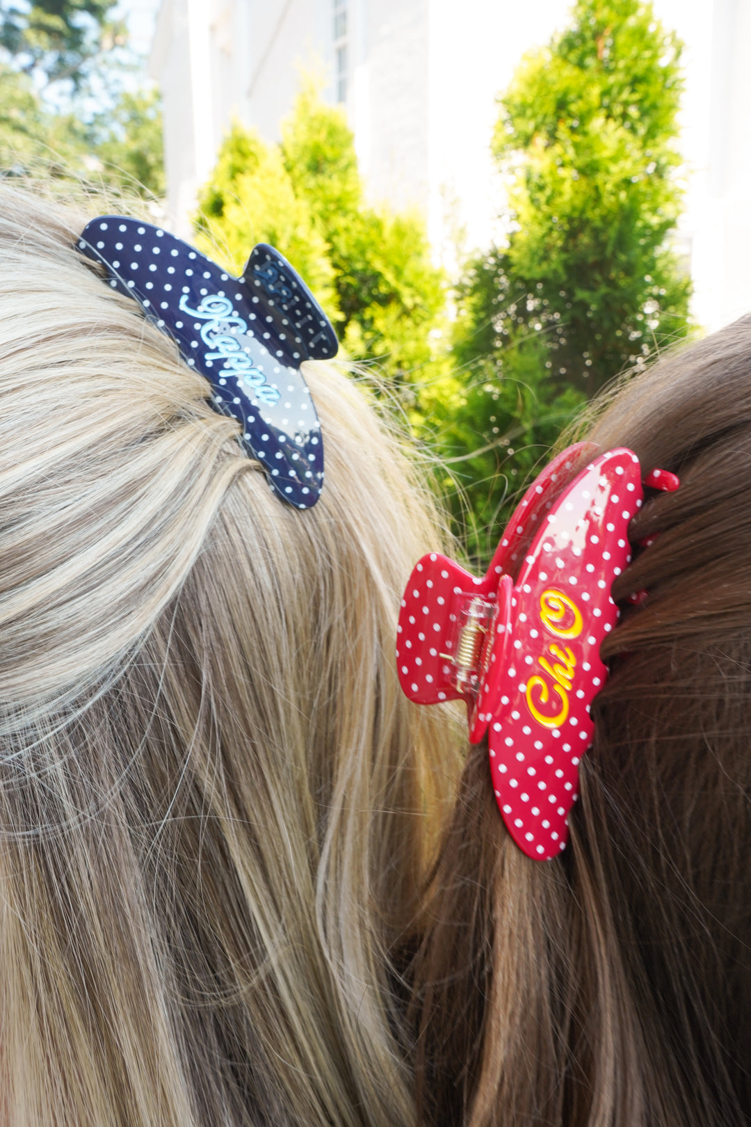 Sorority Greek Hair Clips