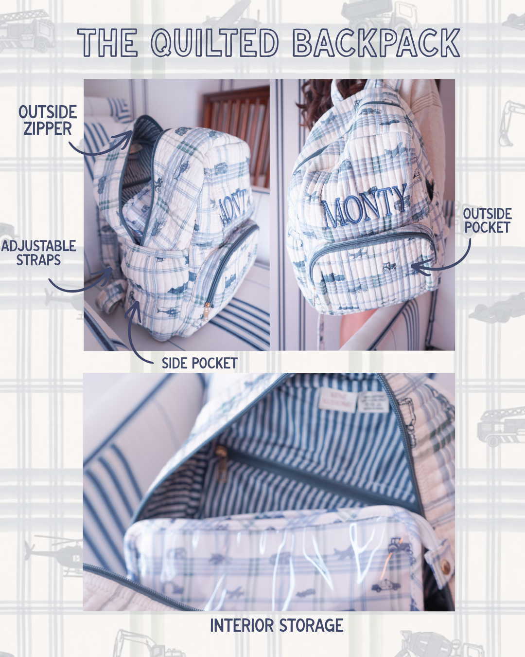Quilted Block-Print - Baby Collection