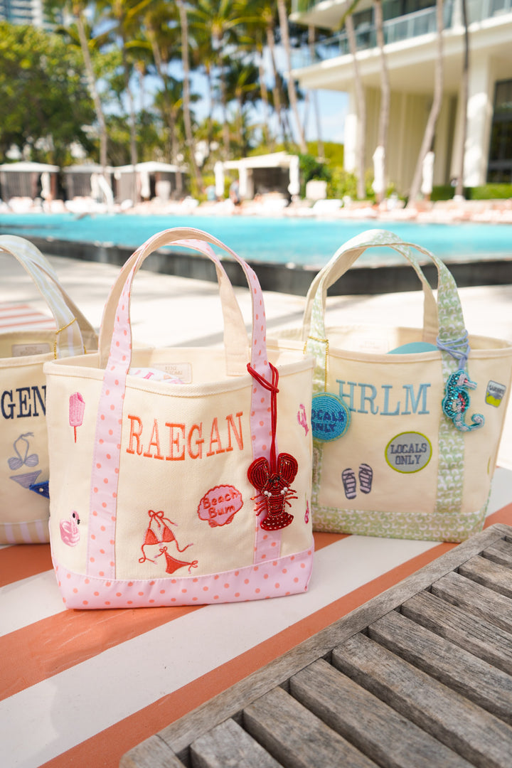 Icon Mini Canvas Tote - Embroidered