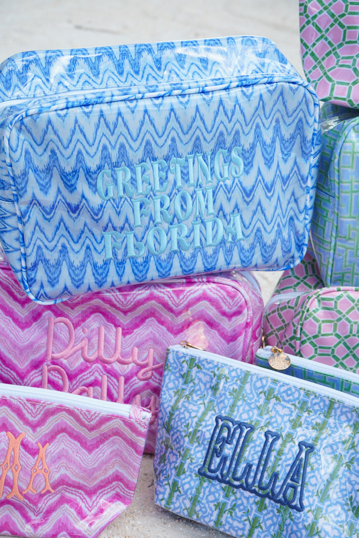Clear Coat Toiletry Bags x Lemon Park