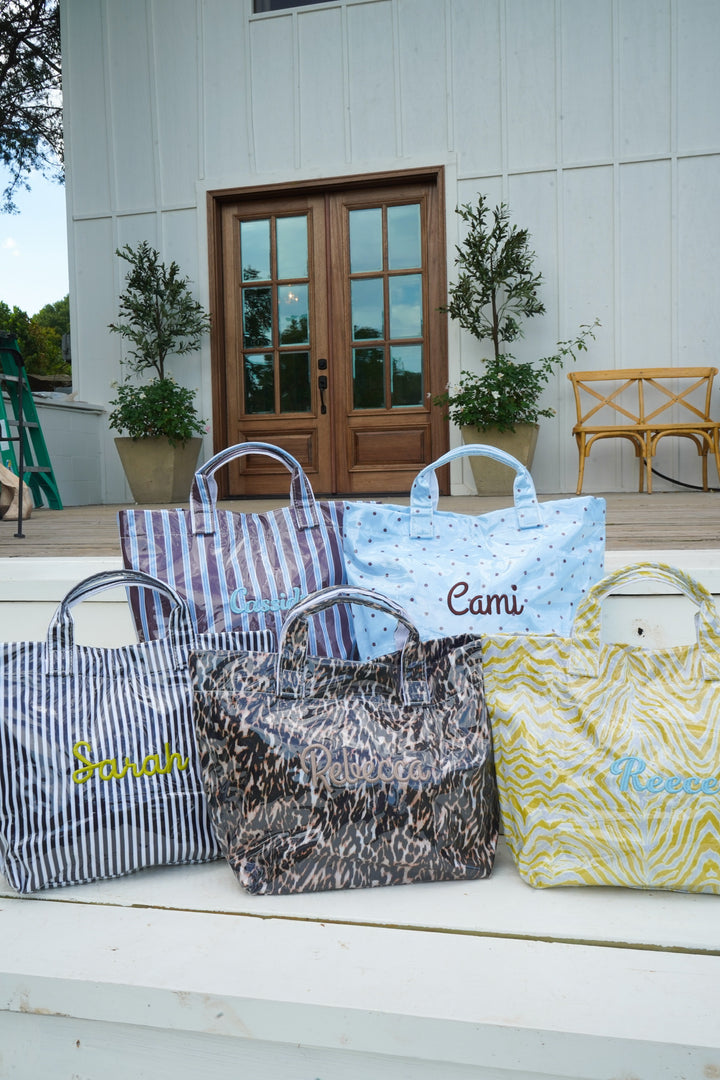 Cabana Clear Coat Tote