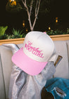 Certified Woo Girl - Pink Vintage Trucker Hat - PREORDER