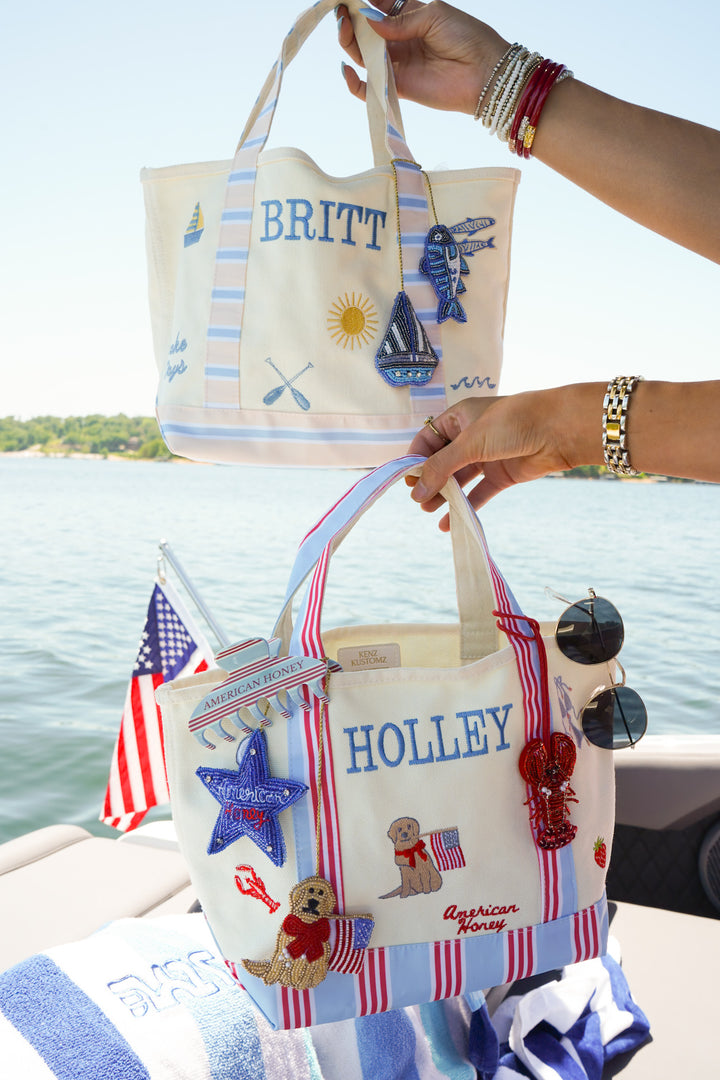 Icon Mini Canvas Tote - Embroidered