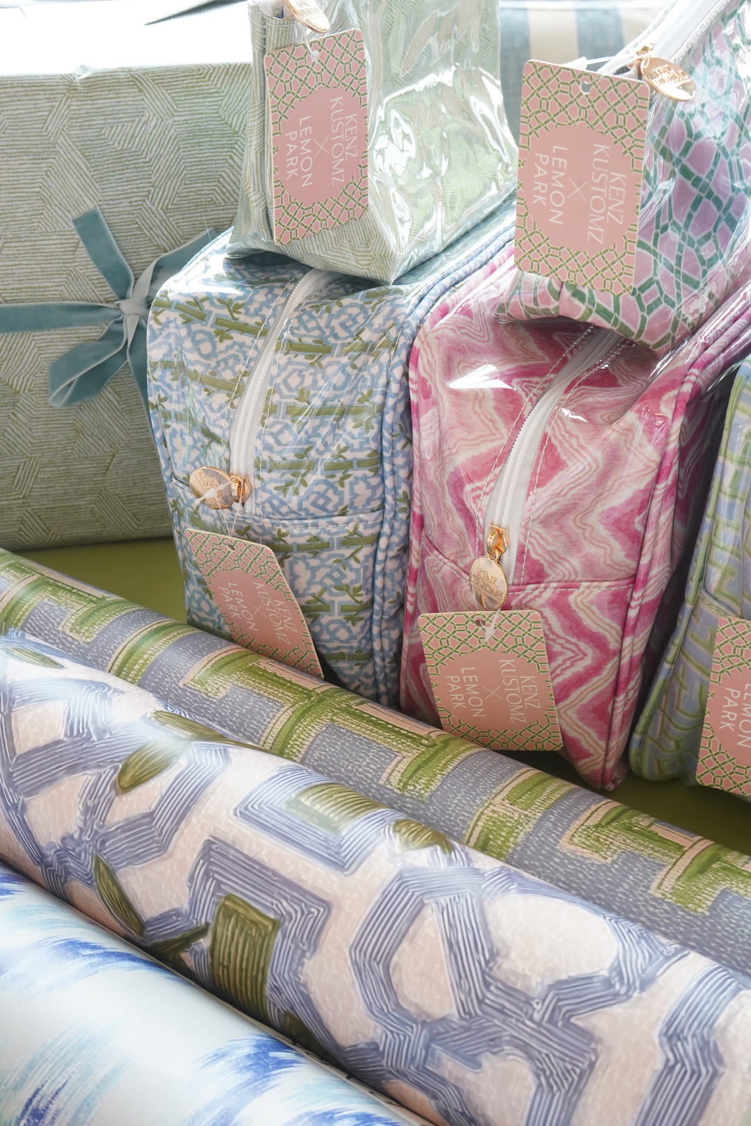Clear Coat Toiletry Bags x Lemon Park