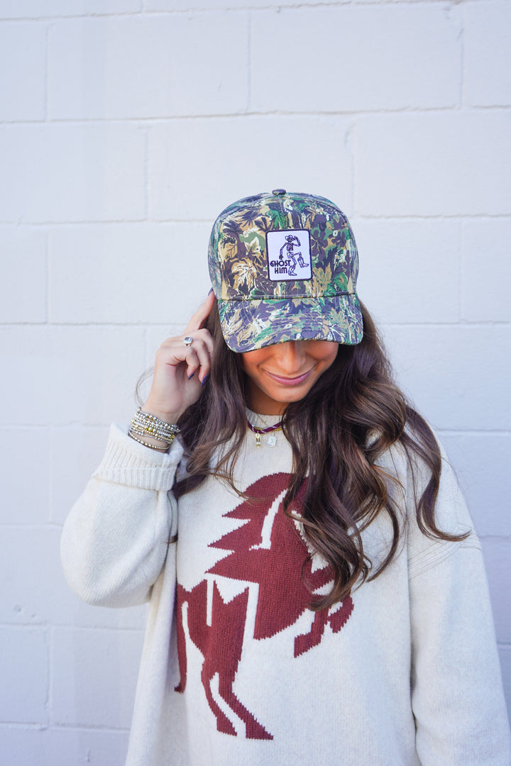 Ghost Him Trucker Hat