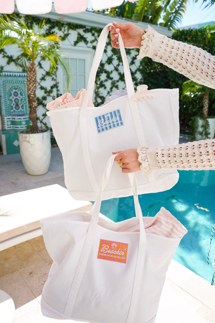 Custom Canvas Tote w/ Patch